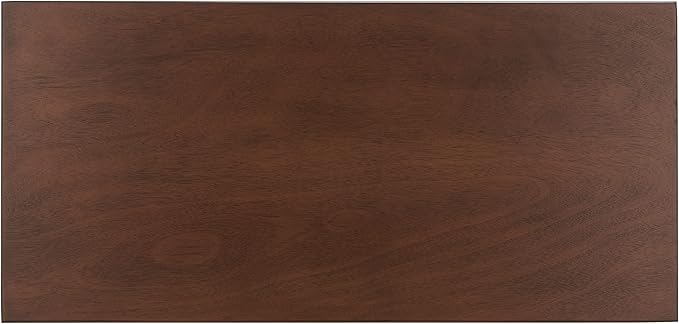 SAFAVIEH Home Collection Layce Brown 2-Drawer Computer Table Office Desk Table