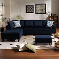 FONTOI L Shaped Sectional Couch with Otttoman 97 Sectional Sofa for Living Room Modular Couches for Bedroom Apartments