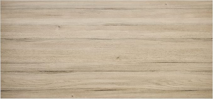 Kaboon 42x20 inches Tabletop Solid One-Piece Desktop for Sit Stand Desk Double Desks L Desk DIYWood Countertop Home or Commercial Use1 inch Thick Light Oak 20 D x 42 W