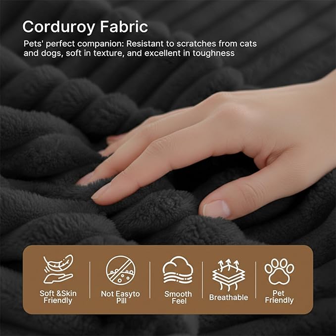 Single Cloud Sofa High Backrest Wider Armrest Memory Foam Boneless Couch Comfy Faux Fur Pillowed Single Seater No Assembly for Small Spaces Bedroom Dorm Office（Dark Gray）