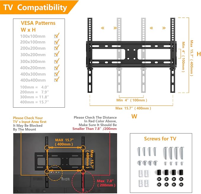 5Rcom Universal Swivel TV Stand for 27-60 inch Curved/Flat Screen TVs Table Top TV Base Replacement Holds up to 88 lbs Height Adjustable TV Stand Mount with Tempered Glass Base MAX VESA 400x400mm