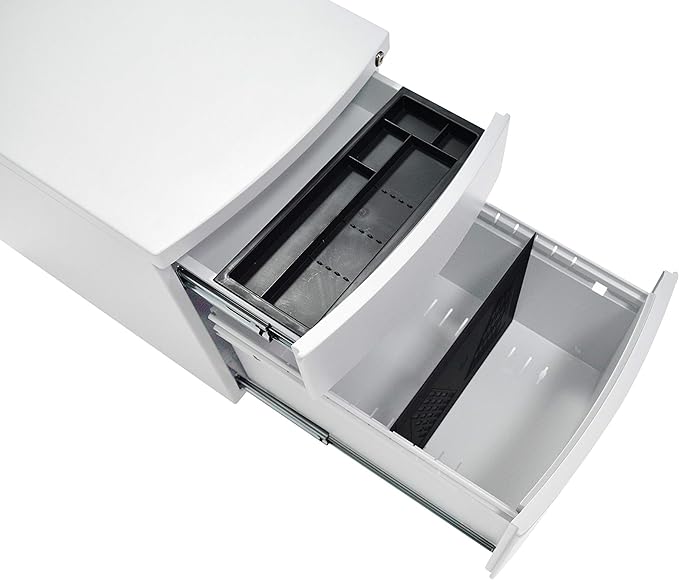 Ergohuman Eurotech Seating Mobile Pedestal White
