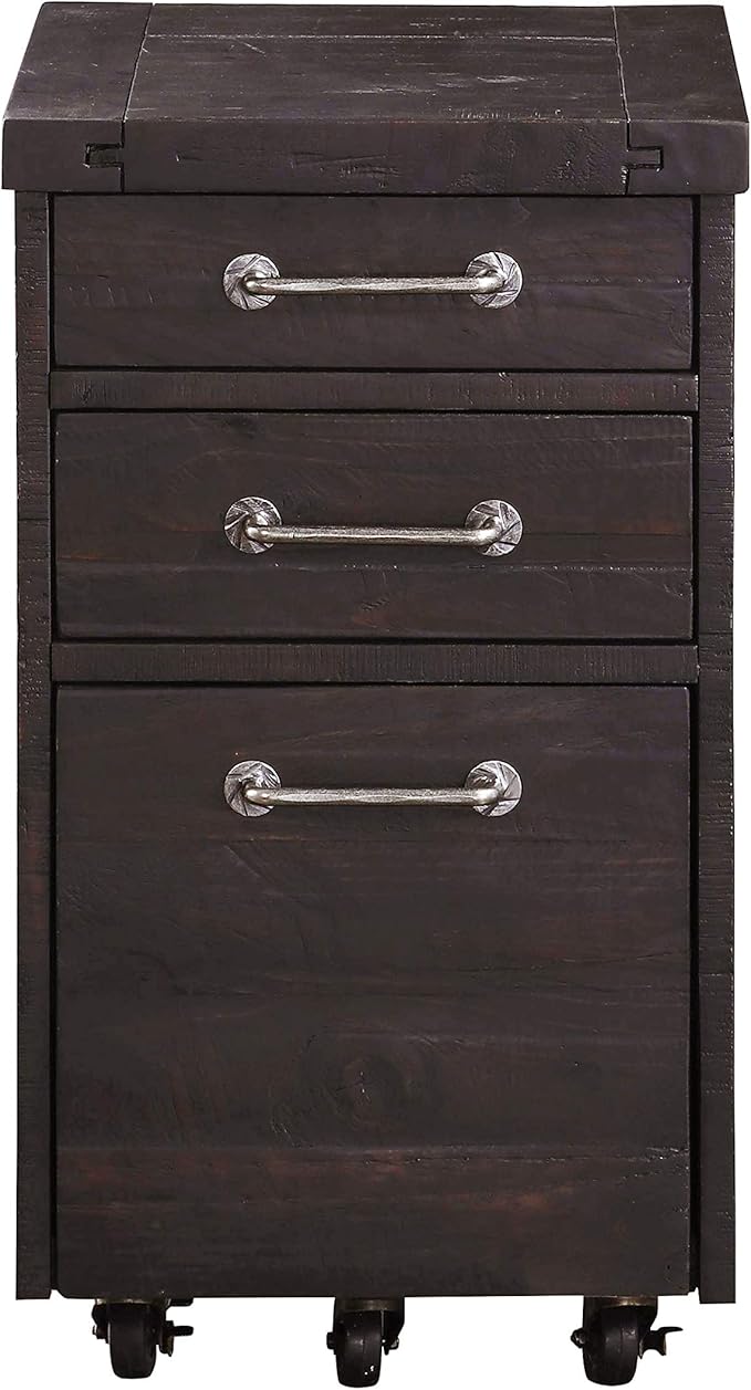 Modus Furniture Yosemite Rolling File Cabinet Café