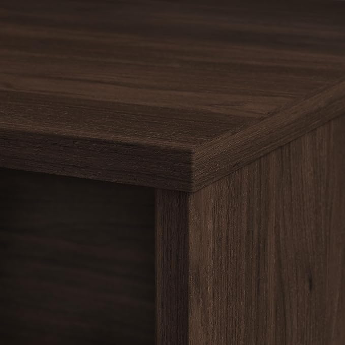 Bush Business Furniture Studio C 42W Desk Return in Black Walnut