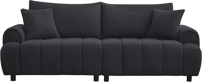 88 Modern Boucle Sofa Couch