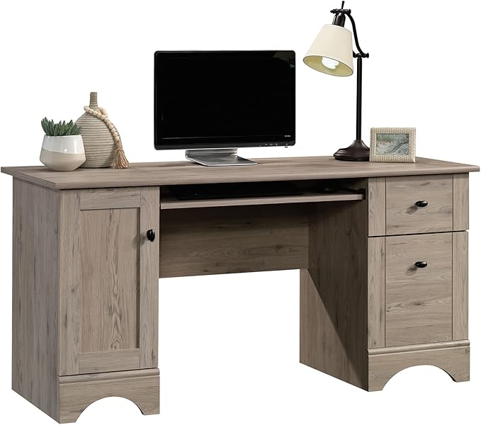 Sauder Miscellaneous Office Home Office Desk Laurel Oak Finish
