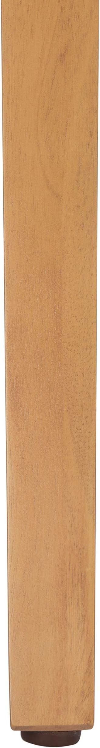 SAFAVIEH Home Collection Reid Oak/ White Computer Table Home Office Work Study Desk