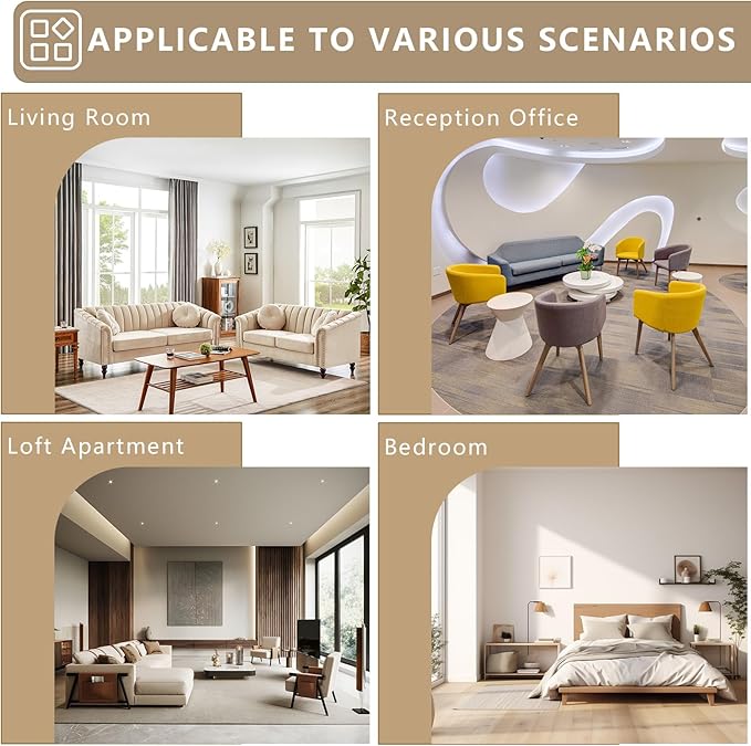 96 Modular Sectional Sofa Modern Corduroy L Shaped Cloud Couch with Side Pockets Boneless Upholstered Couches with Deep Seat for Living Room No Assembly Required (Camel Left Facing Chaise)
