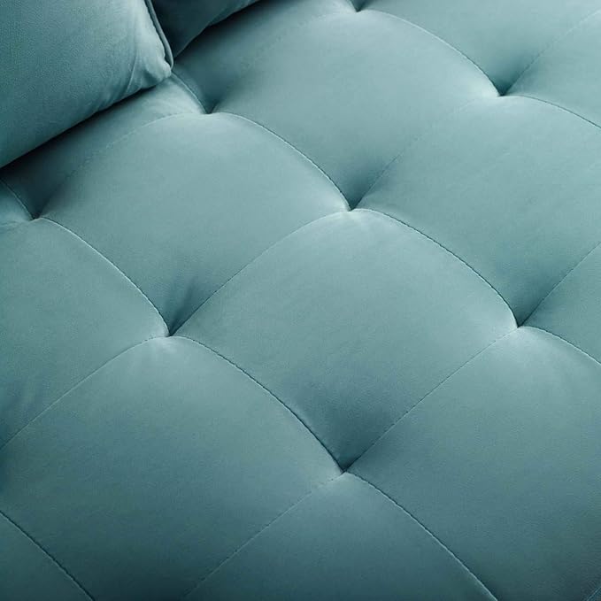 Modway Valour Performance Velvet Loveseat Mint Valour Performance Velvet Loveseat