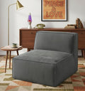 Amada 33 Cloud Sectional Couch Middle PieceMemory Foam Modular Sofa with Back Support Convertible Boneless Couch Portable Sofa Chair Comfy Floor Sofa Lounge for Living Room Bedroom Grey Single |