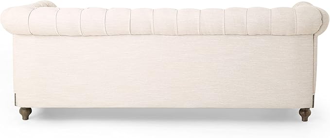 Christopher Knight Home Castalia Sofas Beige + Dark Brown