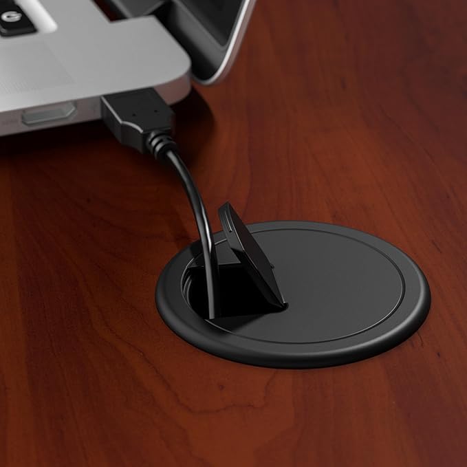 Bush Business Furniture Series C 48W x 30D Shell Desk in Mocha Cherry Office Workstation for Professional Use Compact Desktop Solution for Workspace
