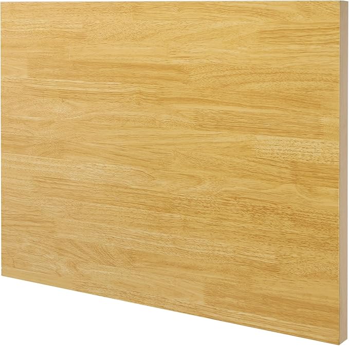 Universal Tabletop29.52x23.62in Adjustable Rectangular Standard Countertop Solid One-Plece Table Top Double Desks Wood DIY Countertop for HomeOfficeLiving Rooms (29.52 * 23.62in)