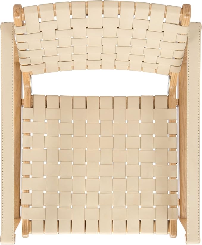 Safavieh Couture Dilan Leather Safari Chair