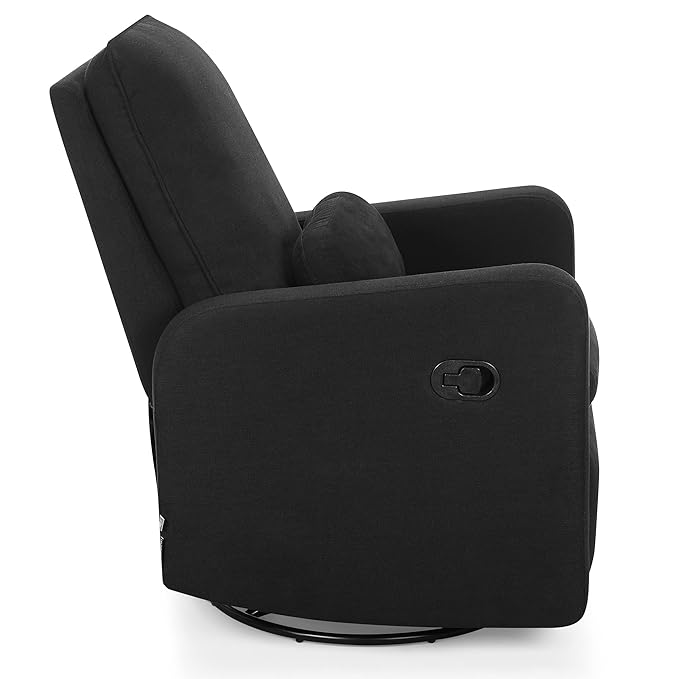 GAP babyGap Cloud Recliner with LiveSmart Evolve - Sustainable Performance Fabric Jet Black