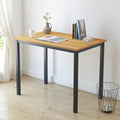 SogesGame Small Computer Desk 39.4 inches Small Office Desk Computer Table Study Writing Desk Workstation for Home OfficeTeak Black