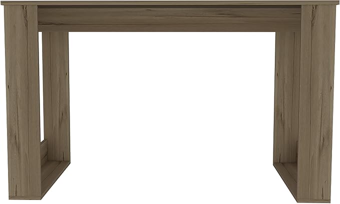 Writing Desk - 47.2 Inch Gaming Desk Computer Desk Home Office Desk Space-Saving Workstation Table Modern Simple Wooden Desk Laptop Notebook PC Table Light Oak
