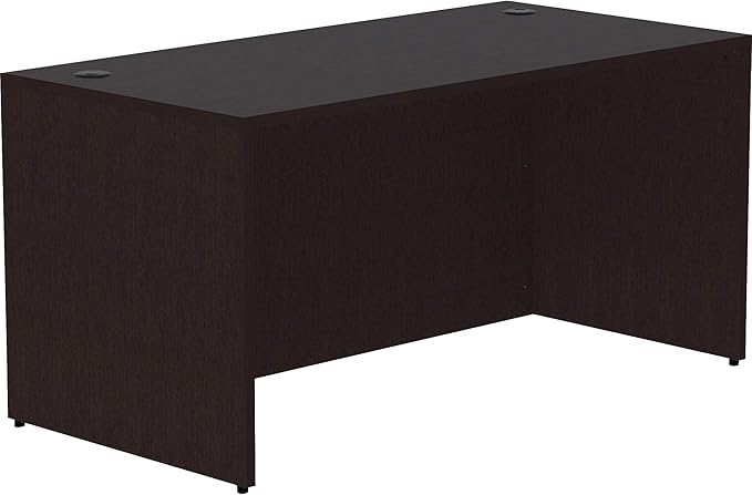 Lorell LLR18208 Espresso Laminate Desk 1 Each