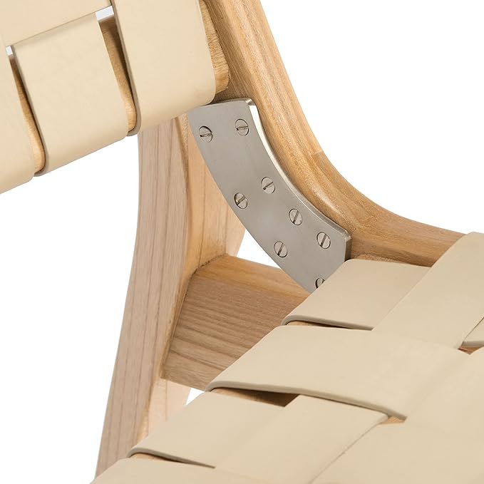 Safavieh Couture Dilan Leather Safari Chair