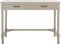 SAFAVIEH Home Collection Mckinlee Taupe 2-Drawer Computer Table Office Desk