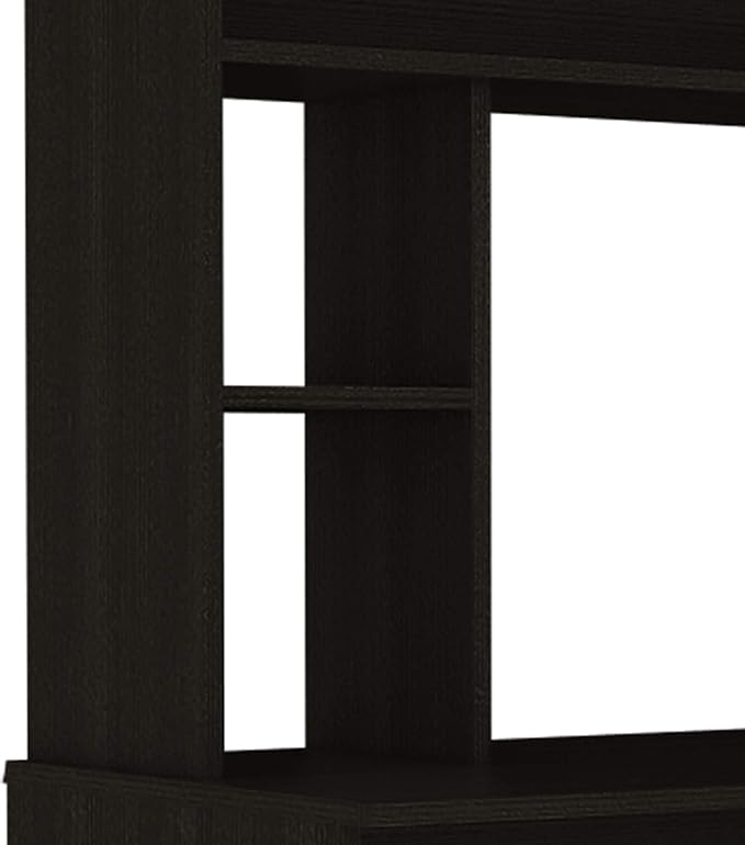 Home Office Desk Sawgrass Writing Computer Desk Hutch Four Shelves