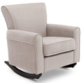 Delta Children Lancaster Rocking Chair Featuring Live Smart Fabric Linen