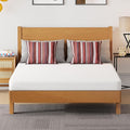 FDW | 5 Inch Full Mattress | Medium Firm | Gel Memory Foam Mattress | White | Bed in a Box CertiPUR-US Certified | Pressure Relief Cooling Ventilated Foam | Washable Removable Cover