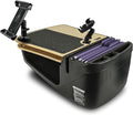AutoExec AE-GMCD-PI-PM-TAB-11M GripMaster Car Desk for Your Vehicle Workstation and Mobile Office Natural with 400 watt Power Inverter Phone Mount and Tablet Mount