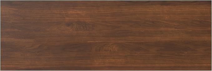 SIMPLIHOME Banting Desk - 72 Inch Wide Solid Walnut Veneer and Metal Writing Desk Modern Industrial Home Office Computer Table for Study with 2 Drawers and Flip-Down Keyboard Tray