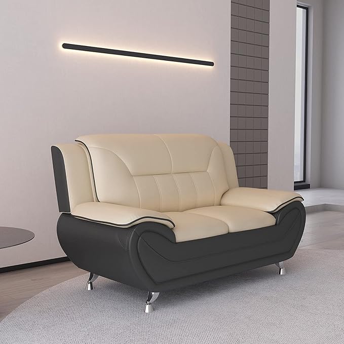 Michael Loveseat Camel/Black