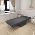 Sofa Bed 4 in 1 Multi-Function Folding Ottoman Couch Bed with Adjustable Backrest Modern Convertible Chair for Home Office Bedroom Living Room