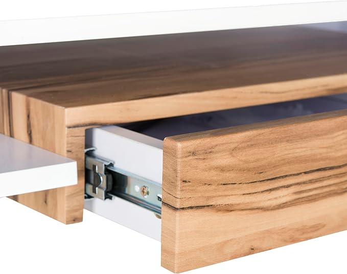 SAFAVIEH Home Collection Metropolitan White and Chrome Computer Desk
