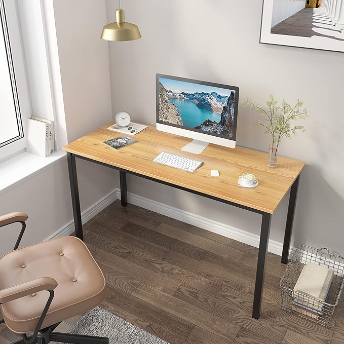 Soges Computer DeskOffice Desk Writing Table Workstation Table PC Desk Modern Simple Style