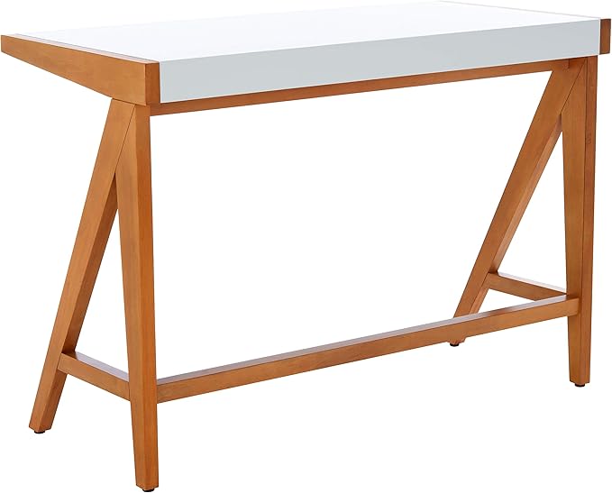 SAFAVIEH Home Collection Ripley Oak/White Desk DSK5001A