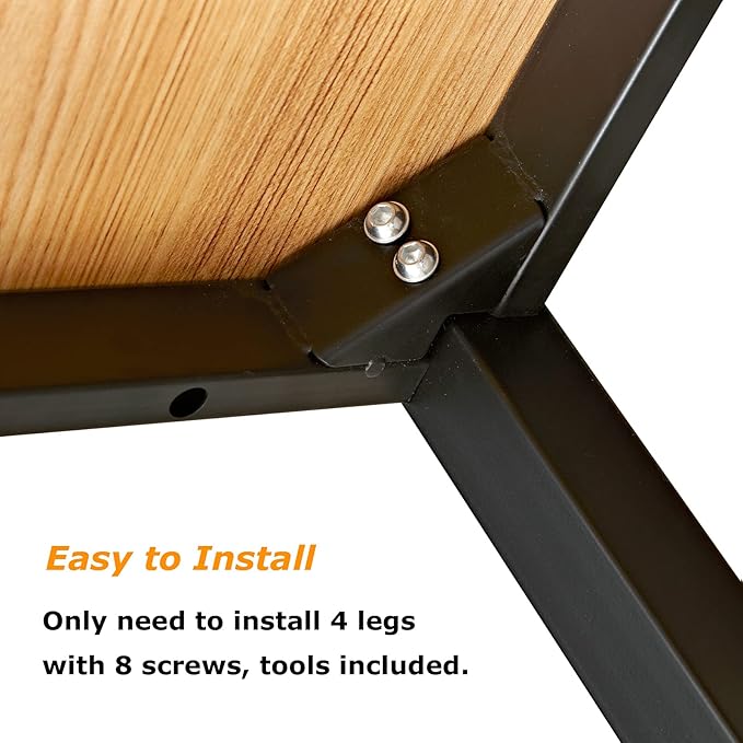 Soges Computer DeskOffice Desk Writing Table Workstation Table PC Desk Modern Simple Style