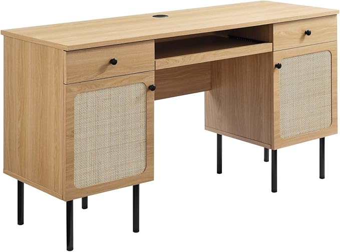 Modway EEI-6199-OAK Chaucer Office Desk Oak