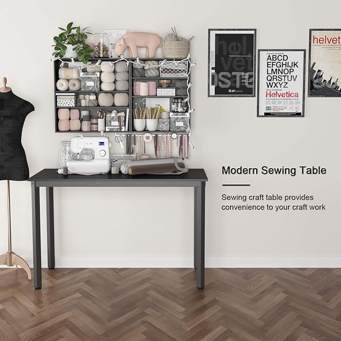 Weehom Computer Desk Home Office Writing Desk Study Laptop/Dining Table