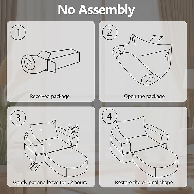 41 Futon Sofa Bed Velvet Futon Couch Convertible Sleeper Floor Sofa Bed Upholstered Couch Reading Chair for Living Room (Blue 41)