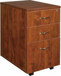 Lorell 69430 Mobile PedestalBox/Box/File16-Inch x22-Inch x28-1/4-InchCherry