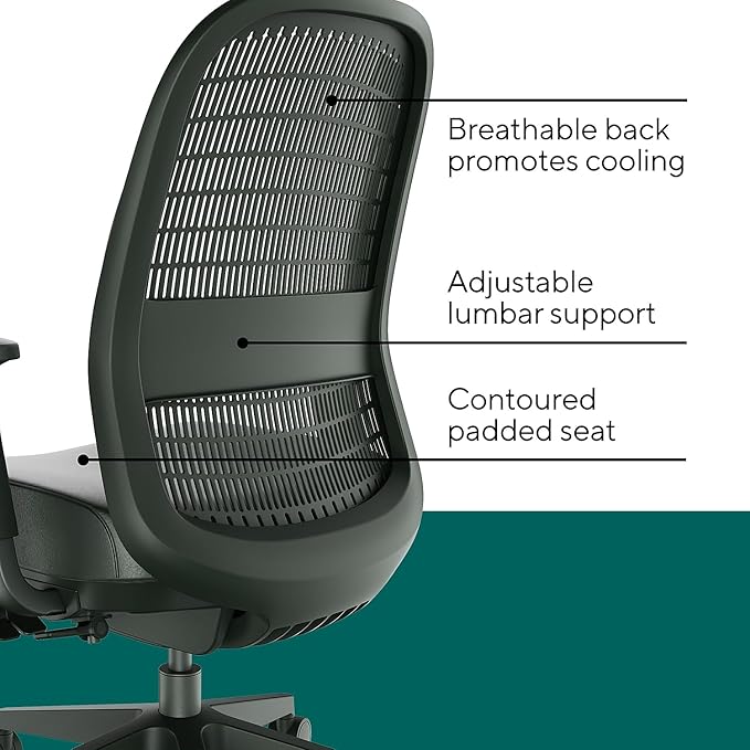 Workplace 2.0 Ergonomic Task Chair Polyurethane Black