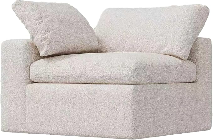 Cloud Couch for Living Room Boneless Modular Sectional Sofa (Left Side Seat)