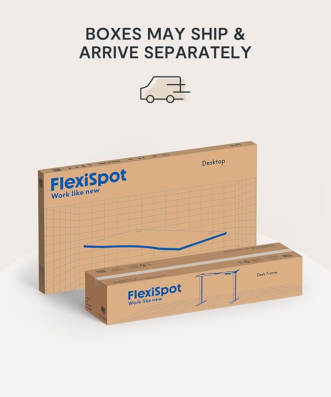 FlexiSpot E6 Bamboo 3-Stage Dual Motor Electric Standing Desk 55 x 28 Sit Stand Up Desk Holds 220 lbs Adjustable Height w/ Memory Presets Solid Bamboo Curved Desktop &amp White Frame Ships in 2 B