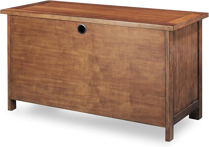 Homestyles Tahoe Aged Maple Executive Pedestal Desk