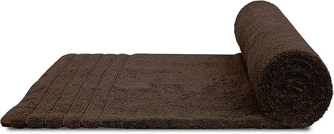 Tens Towels Pack of 2 Extra Large Bath Sheets 35 x 70 Inches 100% Cotton Larger &amp Lighter Weight Quicker to Dry Super Soft &amp Absorbent Oversized Bath Towels Brown