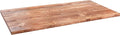 Restore by Pipe DÉCOR Solid Wood Office Desk Top Reclaimed Ponderosa Pine Wood in Sunset Cedar 48 in. x 24 in. x 1.25 in.