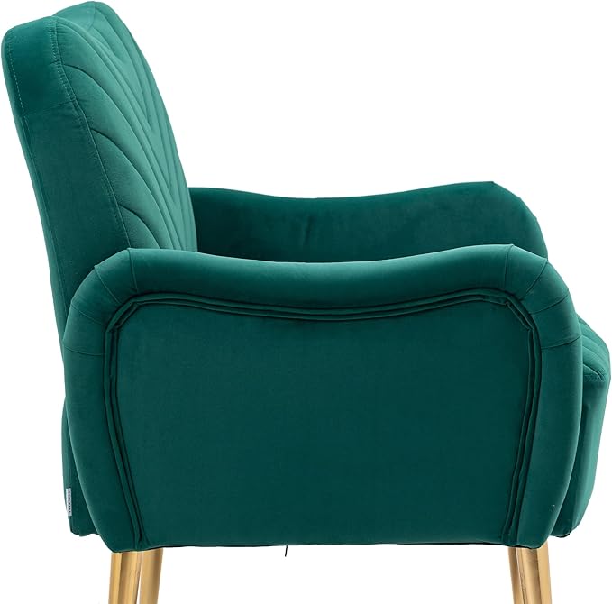 Velvet Chair Accent Chair/Living Room lesiure Chair with Metal feet