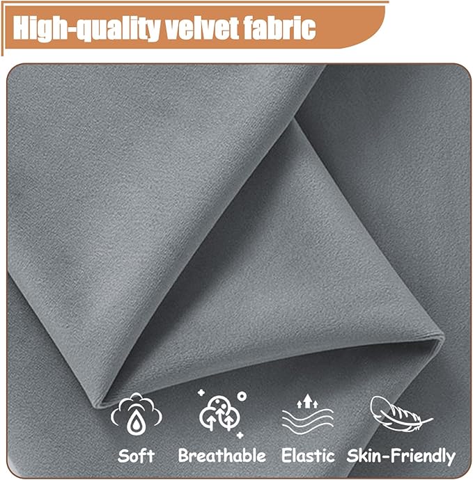 3 in 1 Convertible Sleeper Chair Modern Pull Out Couch Bed Single Recliner with Adjustable Back Velvet Futon Folding Sofa Bed Chair for Living Room Bedroom Small Spaces (Gray-1)