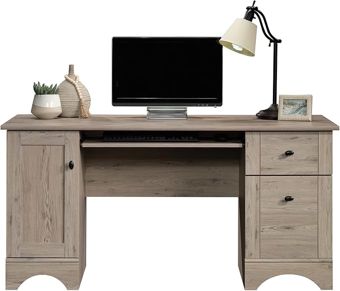 Sauder Miscellaneous Office Home Office Desk Laurel Oak Finish