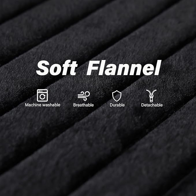 Tiita Folding Sofa Bed Single Size Convertible Sleeper Chair Mattress with Pillow Thick Corduroy Floor Mattress Couch Bed with Side Pocket Guest Room Dorm Apartment Black