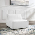 Modway EEI-3872-WHI Restore Sectional Sofa Armless Chair White